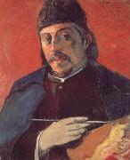 Paul Gauguin Take a palette of self-portraits oil painting artist
